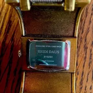 Heidi Daus | Accessories | Heidi Daus Cuff Bejeweled Watch 
